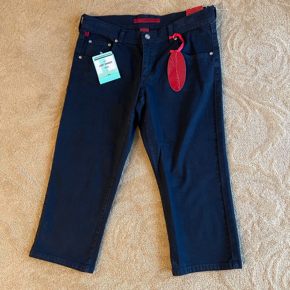 Capri fire jeans.